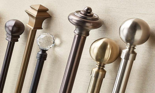 Curtsain Rods And Brackets